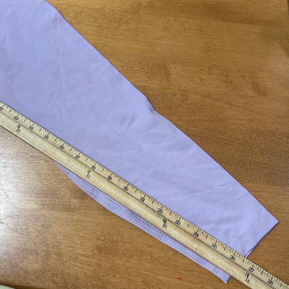 Under Armour Women’s Leggings Mauve Pink Cropped 26 inch Athleisure Fitted Sz L - Picture 8 of 8